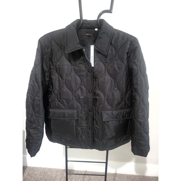 Chico's NWT Size 2.5 Large/XL Black Quilted Jacket Original MSRP $149 - Picture 5 of 12